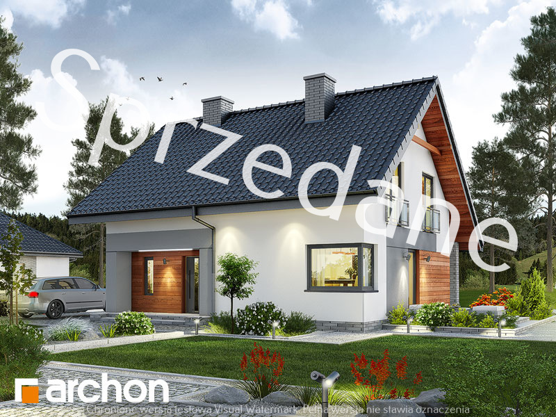 Działka budowlana z domem w Czeremchach Częstochowa Ul. Czeremchowa 2021r.