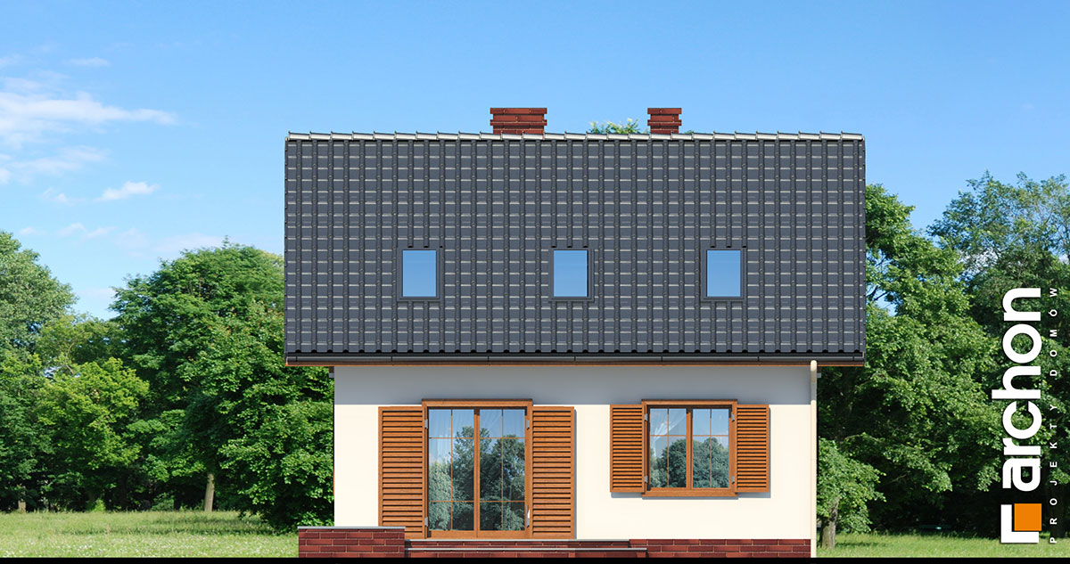 Dom Miniaturka elewacje 2