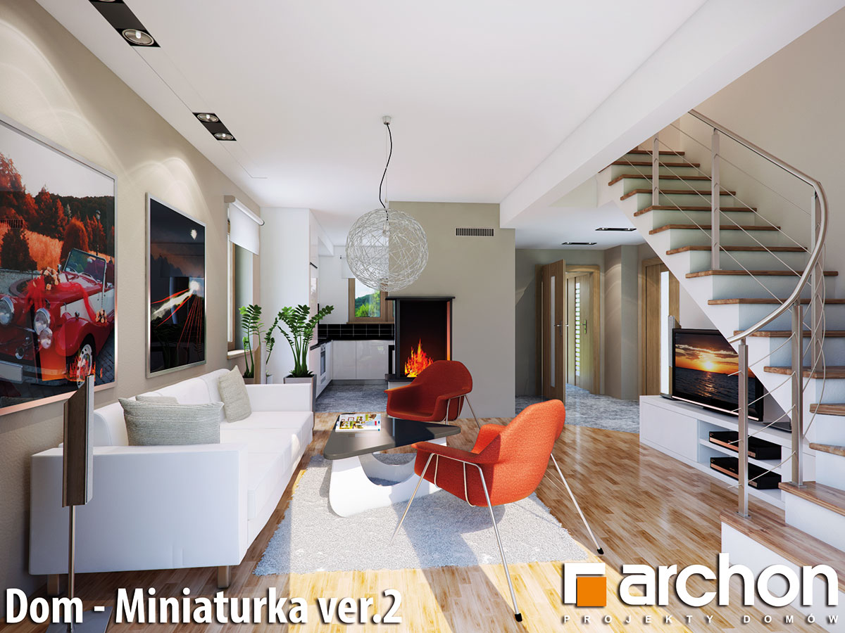 Dom Miniaturka wnetrza 3